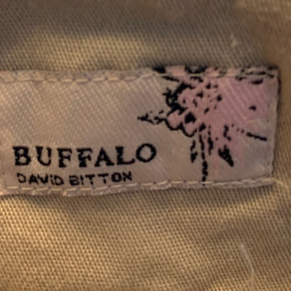 Buffalo David Bitten Lirine Beige Bootcut Jeans Size 29 Cotton Spandex Pants Oat - Picture 7 of 11